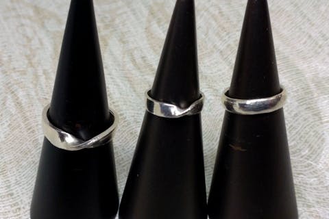 【プレミアムコース】岡山・銀粘土で作るシルバーアクセサリー（リング・ピアスなど）