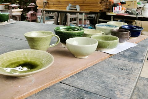 愛知・名古屋I.Cから約25分・電動ろくろ体験（1個製作）