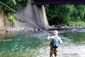野生魚と出会う渓流釣りにチャレンジ！北海道・川の釣りガイド・山口がご案内いたします！
