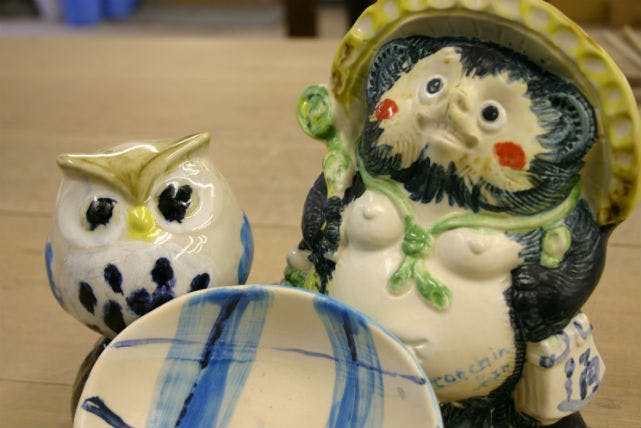 【滋賀県甲賀市・陶芸体験・絵付け】お皿から、たぬきまで！好きなものに絵付けを楽しもう