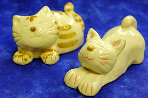 【湘南・陶芸体験】初心者大歓迎！好きな動物の置物が2個作れるやさしい陶芸体験教室