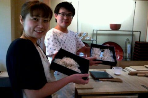 【東京・神田・そば打ち】御茶ノ水から徒歩7分。絶品手打ちそば教室（お抹茶付き）