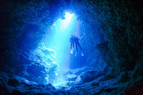 【宮古島・地形を潜る・ボートファンダイビング2dive・１日ツアー】地形ダイビング専門！ダイブコンピューター・水中ライト・GoPro無料レンタル！