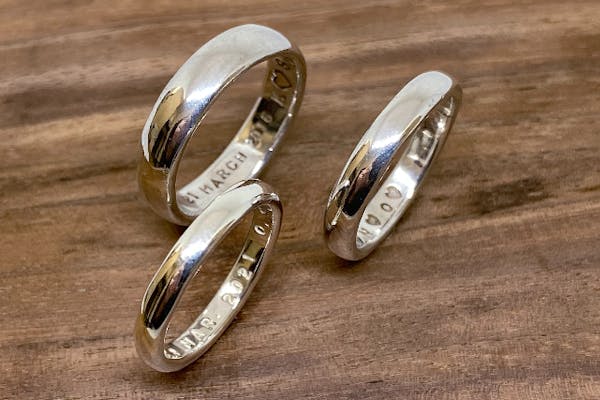 ゆめゆんさん　手作り　二石のボルダーオパール　シルバーリング 神戸・元町／元町駅から徒歩2分〉【**シルバーリング製作体験