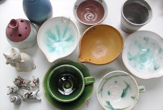 千駄木駅から徒歩7分！湯のみ茶碗とティーカップから選んで作れる陶芸
