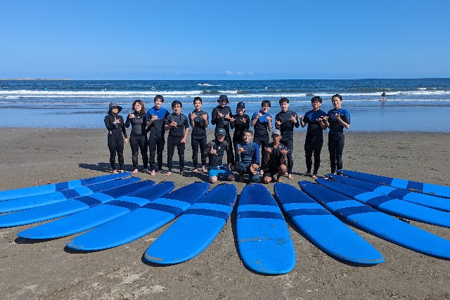【茨城・大洗・サーフィン】初心者大歓迎！大洗サンビーチでサーフィン体験！