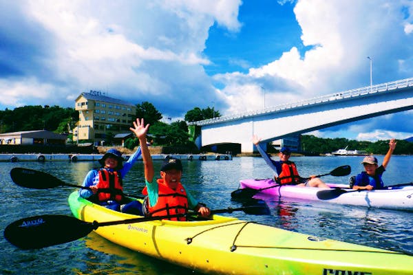熊本県天草・2時間・カヤック】天草五橋と無人島を巡る！シーカヤック