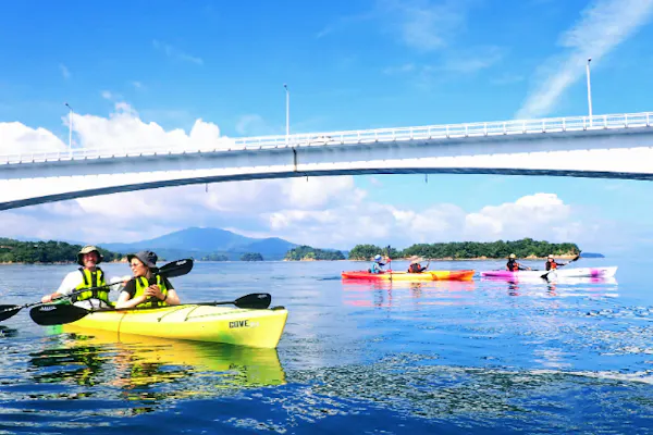 熊本県天草・2時間・】天草五橋と無人島上陸！シーカヤックツーリング