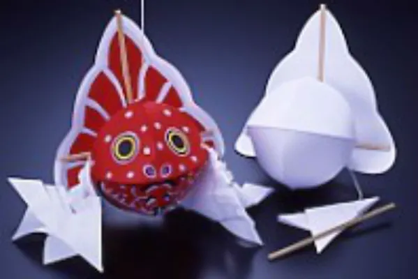 青森・伝統工芸・金魚ねぷた絵付】130℃のロウで描く！本格的な金魚