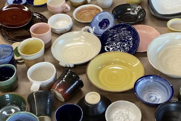 美品 新柳北信 手ろくろ r300mm 陶芸 直接引渡し可(埼玉県深谷市) 埼玉県・陶芸体験】ゆったり陶芸を楽しむフリータイム制!電動