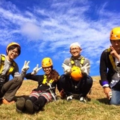 ひるがの ジップライン 森の息吹を全身で感じる 子供も大人もみんなでジップライナーになる アソビュー ひるがの ジップライン 森の息吹を全身で感じる 子供も大人もみんなでジップライナーになる アソビュー