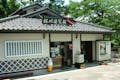 集合場所は松川茶屋です。お団子と抹茶が美味しいお茶屋さんです。