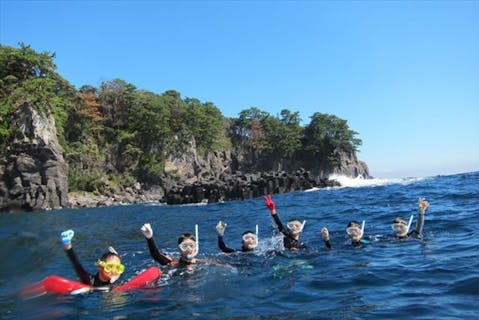 【静岡・東伊豆・ シュノーケリング】贅沢な海さんぽに出かけよう！シュノーケリング体験