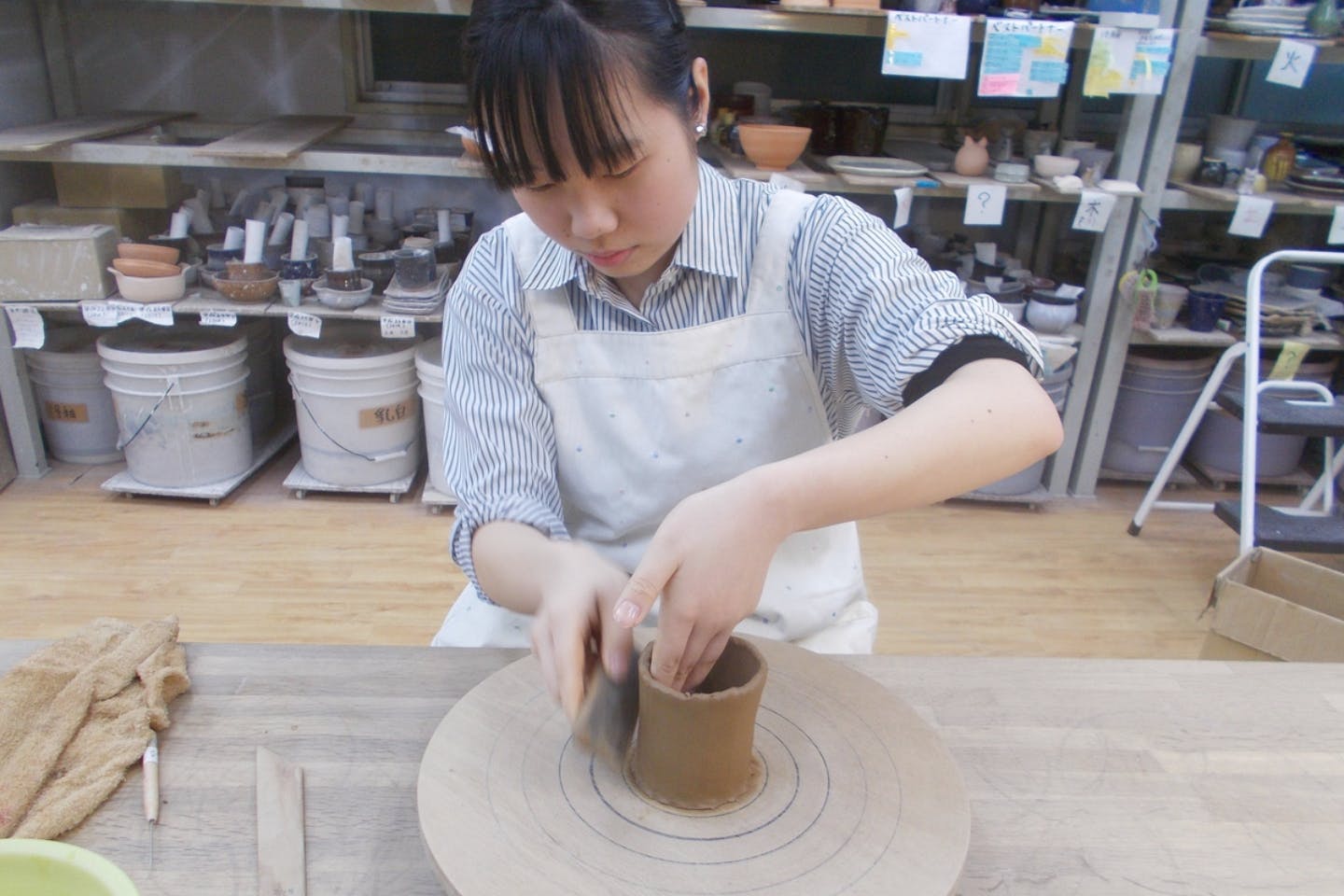 【神奈川・横浜・陶芸体験】初めてでも！手ろくろなのに電動ろくろのような「作る」を楽しめる！ちょっと体験 プラン