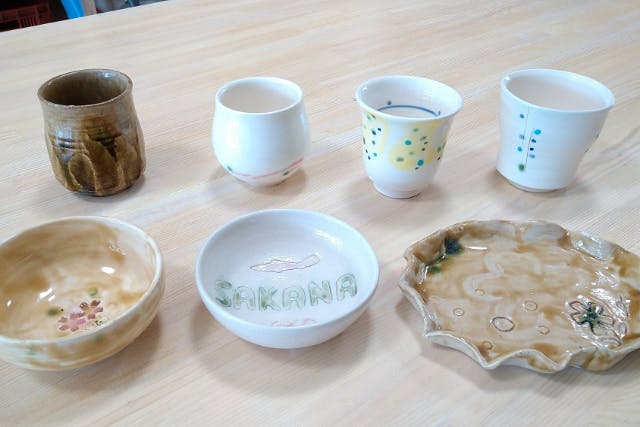 【愛知・津島・陶芸】日本初！作る・絵付け・色付けを1日で！内容が盛りだくさんの体験プラン