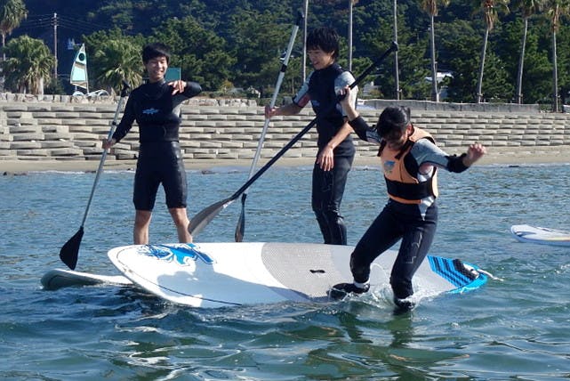 【和歌山・SUP】新感覚のマリンスポーツ！スタンドアップパドル