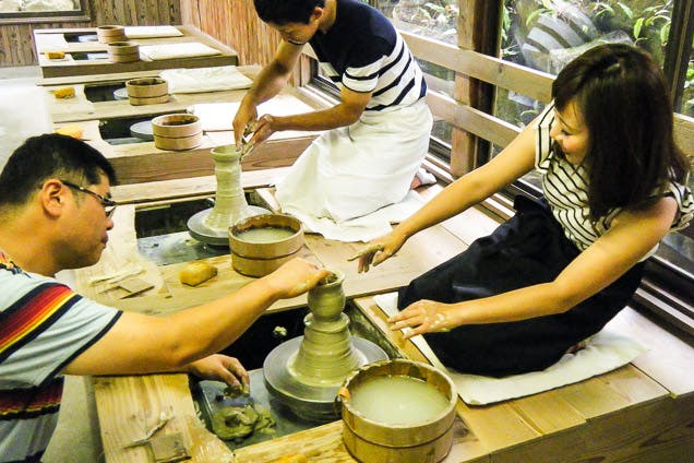 【岐阜・多治見・陶芸体験】電動ろくろで作る、オリジナルの美濃焼。趣のある陶芸道場で日本文化を感じよう
