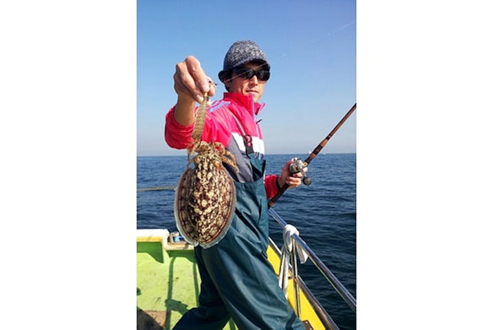 横浜 根岸 船釣り 東京湾で大人気 スミイカ釣りにチャレンジ アソビュー