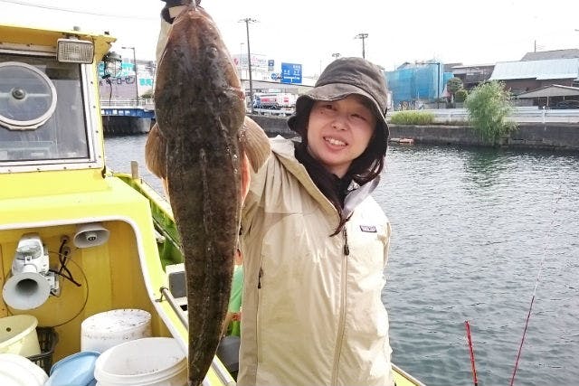 横浜 船釣り 半日 夏が旬の高級魚マゴチ釣り アソビュー