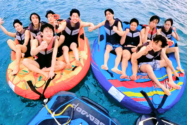 【沖縄・宜野湾・ジェットスキー・マーブル】マリンアクティビティ大満喫2点セット！GoPro無料貸出★