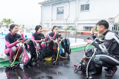 【静岡・御殿場・裾野・沼津・三島】ライセンス取得者向け! 伊豆の海でリフレッシュダイビングコース（フルレンタル無料）