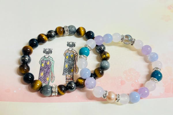 ②天然石ブレスレット 手作り ハンドメイド パワーストーン 天然石 天然石ブレス ishino-kura_bracelet-kit