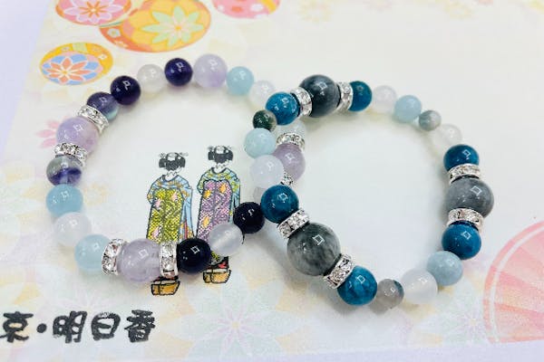 京都・天然石・パワーストーンブレスレット手作り体験（1時間