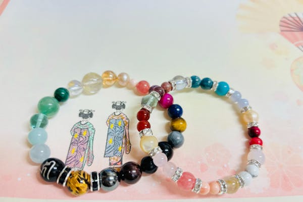 京都・天然石・パワーストーンブレスレット手作り体験（1時間