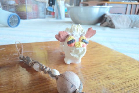 【沖縄・西表島・漆喰シーサー作り】自然素材で愛嬌たっぷりのシーサーを作ろう