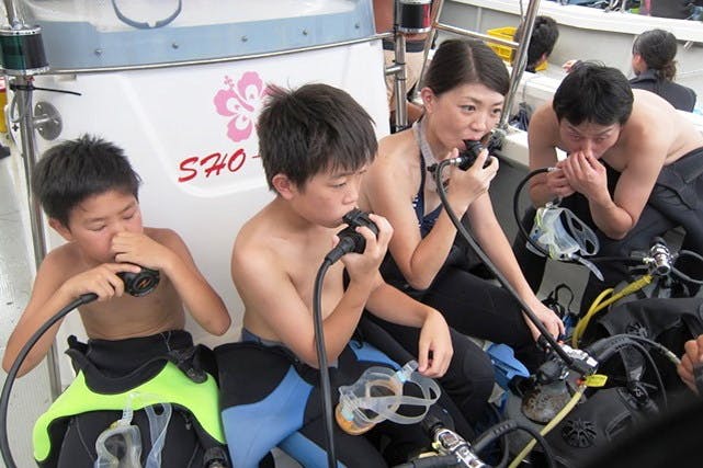 As One Dive沖縄では、体験ダイビング・ファンダイビングなどを開催！