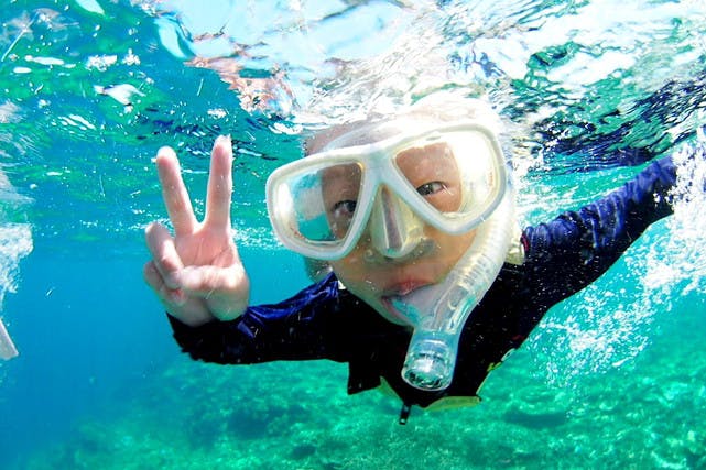 宮古島・八重干瀬ボートシュノーケル】宮古の海は、天然の水族館