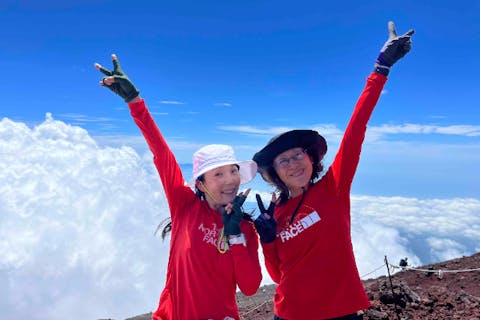 【富士山・登山ツアー】女性限定・レディース富士登山1泊2日プラン！女性ガイドがサポートします