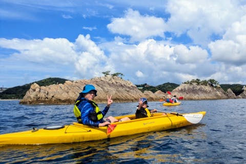 【和歌山県・串本・シーカヤック】一番人気！　橋杭岩シーカヤック体験ツアー