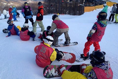 【長野・半日・スノーボード】ビギナースノーボードレッスン