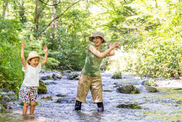 【長野県・ネイチャーツアー】親子で楽しむたんけん！はじめての川