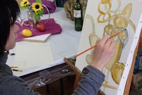 【愛知・知多・絵画教室】水彩画1日体験！自分の気持ちを色で表現してみませんか？