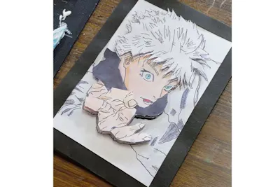 愛知・知多・絵画教室】初級イラスト教室1日体験・大好きなキャラを