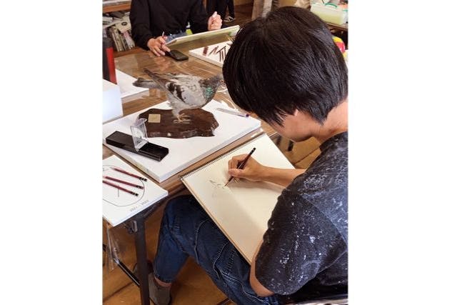 【愛知・知多・絵画教室】デッサン教室1日体験・鉛筆デッサンで絵の基礎を体験しよう！
