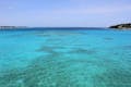 サンゴが広がるライトブルーの海。古宇利島ならではの絶景を楽しみましょう。