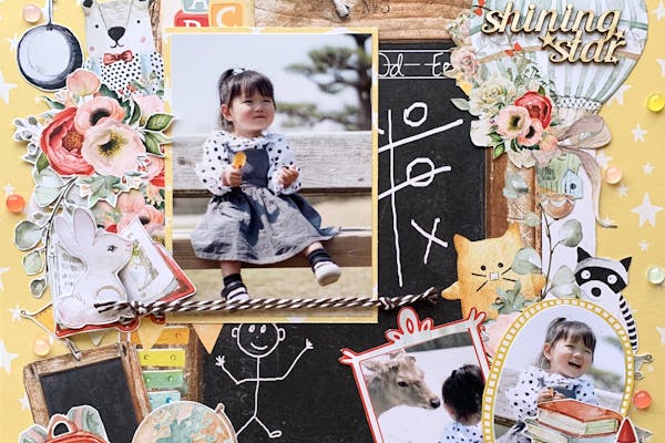 大阪市・スクラップブッキング】楽しみ方はアイデア次第！スクラップ