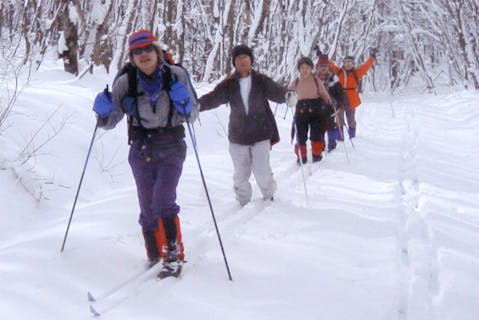 【長野県・1日・クロスカントリー】日常から離れ、静寂の白銀世界に身をゆだねよう。1日クロスカントリー