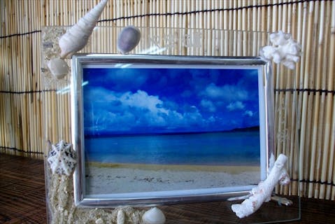 【石垣島・マリンクラフト】石垣島の写真を飾ろう！石垣フォトフレーム作り