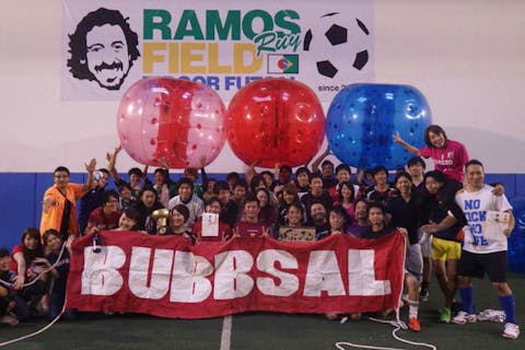 東京都 バブルサッカーの遊び体験 日本最大の体験 遊び予約サイト アソビュー