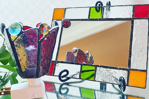 自由が丘駅徒歩7分！ステンドグラスでインテリア作り体験（2時間）