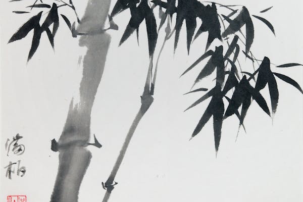 神奈川・横浜中華街・水墨画】初心者歓迎！未知の水墨画を描いて