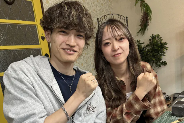 【長野・軽井沢・リング作り体験】２人の記念日にペアリングを作りませんか？