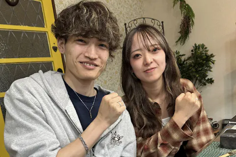 【長野・軽井沢・リング作り体験】２人の記念日にペアリングを作りませんか？