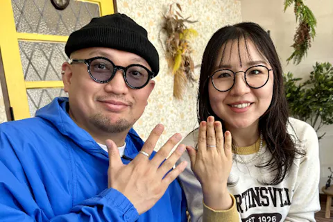 【長野・軽井沢・リング作り体験】２人の記念日にペアリングを作りませんか？