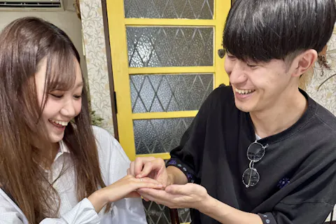 【長野・軽井沢・リング作り体験】２人の記念日にペアリングを作りませんか？