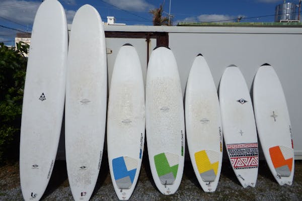 沖縄・北谷・サーフィン】ショートボードからロングボードまで